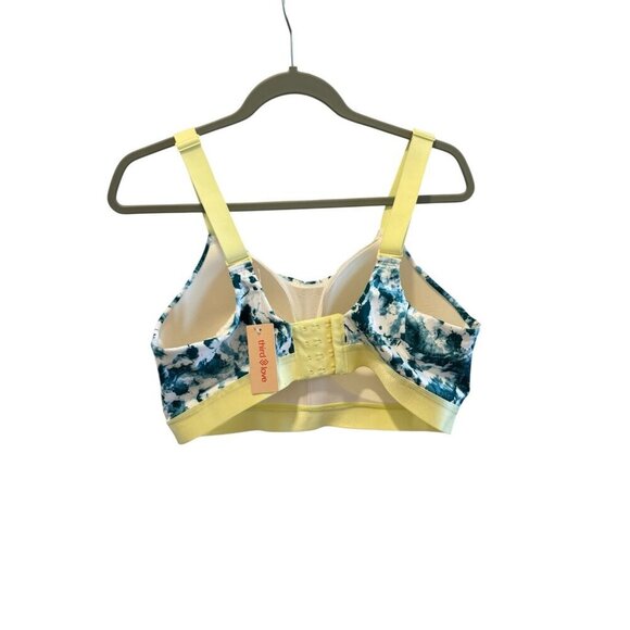 ThirdLove Womens Adjustable Sports Bra Strap Full Coverage Splash Yellow 40F NWT - Picture 4 of 7